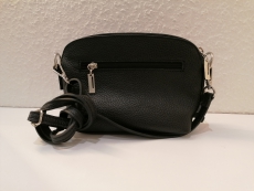 schwarze kleine Ledertasche