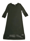 schwarzes Strickkleid von Malvin