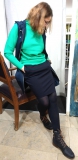 Outfit Pullover, Rock -Taifun,  Weste - Malvin
